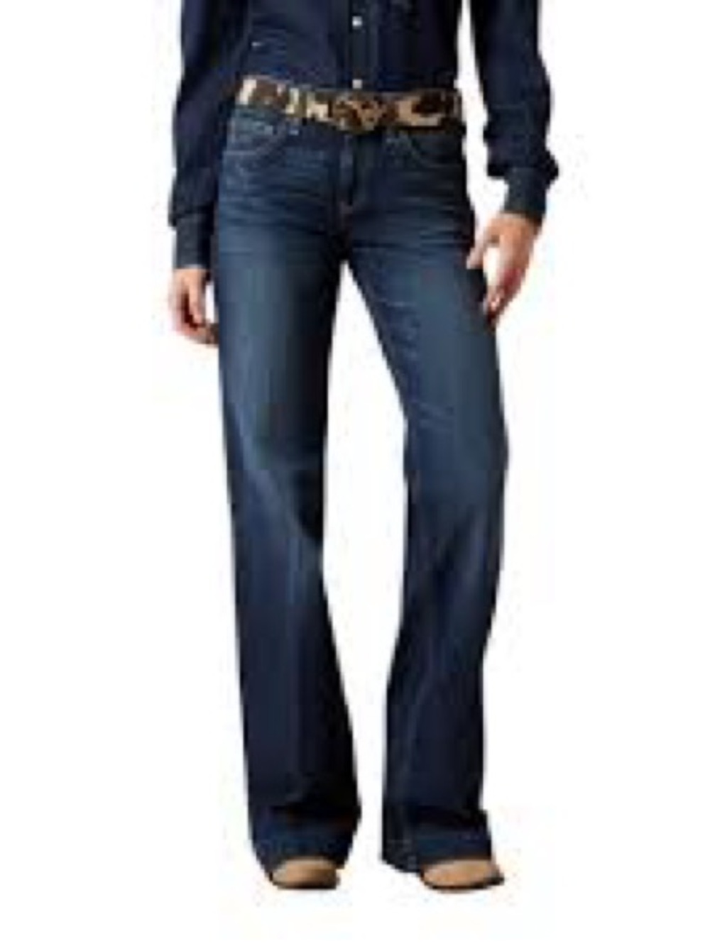Ariat Women's Dark Indigo Flare Jeans 1207